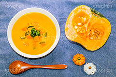 パンプキンスープ,パンプキン,スープ,クリーミー,ハロウィン,ハロウィーン,はろうぃん,Halloween,かぼちゃ,カボチャ,南瓜,soup,pumpkin,秋,スプーン