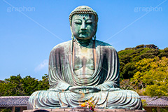 鎌倉大仏,大仏,鎌倉大仏殿高徳院,長谷の大仏,阿弥陀如来像,銅像,高徳院,こうとくいん,神奈川,鎌倉,長谷,浄土宗,寺院,寺,国宝,大異山,巨大,temple,japan,名所,青空