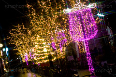 自由が丘イルミネーション,イルミネーション,イルミ,illumination,クリスマスツリー,tree,電飾,電球,発光ダイオード,LED,冬,キラキラ,綺麗,きれい,キレイ,煌,輝,デート,スポット,都内,クリスマス,自由が丘,CHRISTMAS,Xmas,飾り,デコレーション,イベント,目黒区,クロスフィルタ,行事,九品仏,ピンク,ゴールド,ワイングラス,gold,pink,JIYUGAOKA Mistral Lights