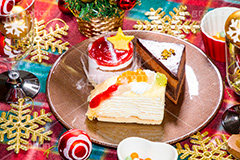 クリスマスケーキ,クリスマスパーティー,クリスマス,パーティー,CHRISTMAS,party,オーナメント,ケーキ,スイーツ,デザート,dessert,cake,winter,chocolate,strawberry,冬,チョコ,チョコレート,ストロベリー,ミルフィーユ