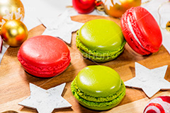 クリスマス･マカロン,クリスマス,マカロン,スイーツ,クリーム,焼菓子,焼き菓子,洋菓子,甘い,ポップ,キュート,かわいい,可愛い,カワイイ,女子力,sugar,pop,sweet,macron,cute,cream,france,paris,Christmas,ornament,砂糖,フランス,パリ,オーナメント,飾り
