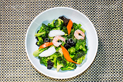 ブロッコリー炒め,炒め,中華料理,中華,総菜,お惣菜,野菜,ブロッコリー,えび,エビ,海老,いか,イカ,にんじん,人参,キクラゲ,きくらげ,発芽