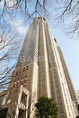 東京都庁,都庁,とちょう,都知事,執行機関,行政,高層ビル,新宿,新宿区,第一本庁舎,庁舎,真下,見上げ,shinjuku