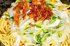 冷やし麺,冷やし,ラーメン,らーめん,麺,麺類,中華麺,麺料理,国民食,日本拉麺,Ramen,Chinese noodles,summer,サマー,夏,ねぎ,ネギ,葱,中華そば,鶏,チキン