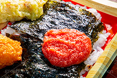 のり弁,のり,海苔,明太子,揚げ物,フライ,磯辺揚げ,ご飯,弁当,お弁当,惣菜,お惣菜,和食,日本食