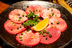 タン,焼肉,焼き肉,やきにく,にく,肉,肉食,生,レモン,ネギ,ねぎ,パセリ