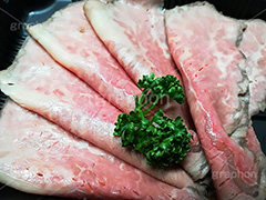 ローストビーフ,つまみ,おつまみ,洋食,牛肉,肉,ビーフ,beef,parsley,赤身,パセリ,脂,脂質,スマホ撮影