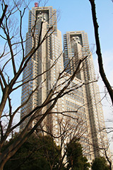 新宿中央公園,中央公園,東京都庁,都庁,とちょう,都知事,執行機関,行政,高層ビル,新宿,新宿区,第一本庁舎,庁舎,shinjuku