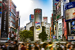 渋谷スクランブル交差点,渋谷,しぶや,ハチ公,観光,交差点,渋谷駅,駅前,スクランブル,外国人,海外,道玄坂,クール,怪しい,横断歩道,信号,雑踏,都会の雑踏,人物,人混み,混雑,shibuya,japan,cool,フルサイズ撮影