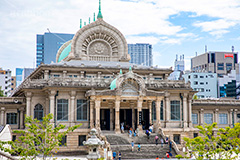 築地本願寺,中央区,築地,浄土真宗,寺院,寺,参拝,お参り,鉄筋コンクリート,古代インド様式,重要文化財,観光地,japan,temple,フルサイズ撮影