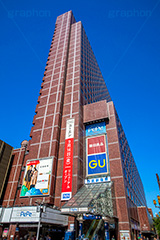 西武新宿駅,駅,正面口,駅ビル,新宿,新宿区,西武鉄道,SS01,歌舞伎町,真下,見上げ,shinjuku,青空,フルサイズ撮影
