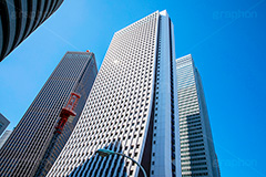 新宿西口ビル群,西口,新宿,新宿区,ビル,都会,ビル群,高層ビル,ビジネス,都庁前,オフィス街,オフィス,office,shinjuku,building,西新宿,フルサイズ撮影