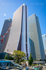 新宿西口ビル群,西口,新宿,新宿区,ビル,都会,ビル群,高層ビル,ビジネス,都庁前,オフィス街,オフィス,office,shinjuku,building,西新宿,フルサイズ撮影