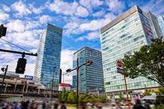 秋葉原駅前,秋葉原駅,秋葉原,あきば,秋葉,アキバ,akiba,JR,駅前,電気街,ゲーム,アニメ,おたく,オタク,japan,culture,文化,カルチャー,ビル,ロータリー,バス停,フルサイズ撮影