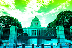 国会議事堂,Gradation Jjapan,gradation,japan,日本,グラデーション,カラフル,お洒落,おしゃれ,オシャレ,味わい,雰囲気,東京,tokyo,デュオトーン,duotone