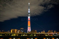 隅田川の夜景,隅田公園,隅田川,台東区,ライトアップ,夜,夜景,浅草,japan,skytree,スカイツリー,東京スカイツリー,塔,asakusa,night,tower,タワー,クリスマス,クリスマスバージョン,CHRISTMAS,川,フルサイズ撮影