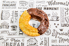オールドファッション,ドーナツ,ドーナッツ,どーなつ,チョコ,チョコレート,スイート,食後,デザート,スイーツ,菓子,お菓子,甘い,sweet,donut,chocolate,フルサイズ撮影