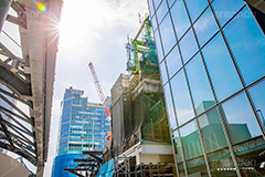 東急プラザ渋谷,東急プラザ,東急,新名所,都市再生,渋谷,しぶや,シブヤ,オフィスビル,商業施設,高層ビル,建設,開発,工事,都市開発,東棟,展望,japan,shibuya,building,2019,フルサイズ撮影