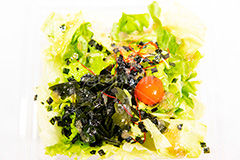 チョレギサラダ,チョレギ,韓国グルメ,つまみ,居酒屋,わかめ,ワカメ,レタス,菜,海苔,のり,サラダ,さらだ,前菜,おつまみ,トマト,salad,フルサイズ撮影