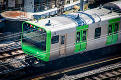 新型山手線,新型,山手線,山手,電車,でんしゃ,鉄道,乗り物,交通,路線,線路,通勤,通学,撮り鉄,とり鉄,車両,電車/鉄道,東京駅,黄緑,旅行,旅,乗り物,travel,train,JR,フルサイズ撮影