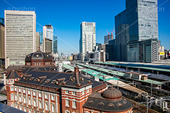 東京,東京駅,内駅舎,電車,新幹線,ホーム,赤レンガ,丸の内,重要文化財,豪壮華麗,洋式建築,中央駅,国指定重要文化財,レトロ,レンガ造り,復元,旅行,旅,travel,Tokyo Station City,tokyo,フルサイズ撮影