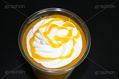 マンゴー,ムース,クリーム,カフェ,スイーツ,サワー,おやつ,果肉,sweet,スイート,食後,デザート,甘酸っぱい