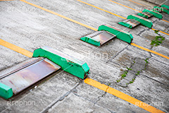 駐車場,車,交通,タイヤ止め,ロック,自動,アンカー,空車,パーキング,コインパーキング,parking