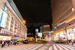 難波駅前,大阪高島屋,高島屋,百貨店,夜景,夜,老舗,南海ビルディング,なんば,南海なんば,難波,大阪,大阪府,大阪市,中央区,繫華街,夜の街,夜の町,japan,osaka,フルサイズ撮影