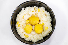 栗ごはん,栗ご飯,栗,くり,クリ,甘露煮,栗ご飯ディナー,胡麻,ゴマ,ごま,秋,秋の味覚,季節感,日本食,日本料理,和食,炊き込みご飯,もち米,おこわ,rice,japan,フルサイズ撮影