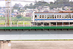 目黒線,多摩川,車両,線路,電車/鉄道,鉄道橋,橋梁,train,フルサイズ撮影