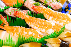 海老の寿司,寿司,すし,寿し,スシ,鮨,鮓,早鮨,米飯,酢飯,ネタ,しゃり,シャリ,握り,にぎり,生鮮,魚介,海鮮,日本食,日本料理,和食,シーフード,えび,エビ,海老,パーティー,刺身,正月,お正月,sushi,japanese,seafood,japan,フルサイズ撮影