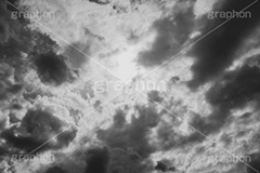 雲,空,曇り,モノクロ,白黒,しろくろ,モノクローム,単色画,単彩画,単色,レトロ,お洒落,おしゃれ,オシャレ,味わい,懐かしい,sky