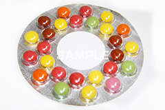 リング,ring,マーブル,チョコレート,チョコ,chocolate,甘い,菓子,スイーツ,sweet,カラフル,砂糖,アルミ,おやつ,お菓子