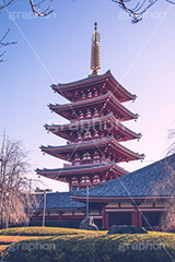 浅草寺,五重の塔,五重塔,寺,浅草,ヴィンテージ,ビンテージ,レトロ,お洒落,おしゃれ,オシャレ,味わい,懐かしい,japan,asakusa