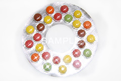 リング,ring,マーブル,チョコレート,チョコ,chocolate,甘い,菓子,スイーツ,sweet,カラフル,砂糖,アルミ,キラキラ,おやつ,お菓子