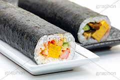 太巻き,恵方巻,のり巻き,のり巻き,巻き寿司,寿司,すし,のり,海苔,節分,玉子焼き,卵焼き,イベント,サラダ巻き,かにかま,カニカマ,雑節,大寒,邪気除け,厄除け,和,和風,風習,行事,文化,event,japan,フルサイズ撮影