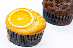 マフィン,カップケーキ,オレンジ,ドライフルーツ,チョコ,チョコレート,チョコチップ,甘味,甘い,お茶会,おやつ,お菓子,菓子,スイーツ,焼き菓子,sweet,chocolate,orange,フルサイズ撮影