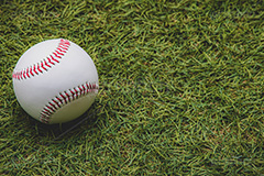 野球ボール,野球,ベイスボール,軟球,ボール,スポーツ,運動,競技,球技,体育,部活,芝生,グラウンド,グランド,sports,ball,フルサイズ撮影