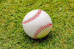 野球ボール,野球,ベイスボール,軟球,ボール,スポーツ,運動,競技,球技,体育,部活,芝生,グラウンド,グランド,sports,ball,フルサイズ撮影