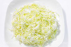 キャベツの千切り,千切り,せんキャベツ,せんきゃべつ,きゃべつ,キャベツ,サラダ,野菜,付合せ,付け合せ,付け合わせ,salad,フルサイズ撮影