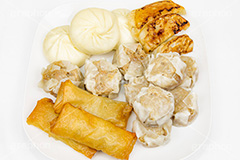 点心,餃子,ぎょうざ,ギョウザ,シュウマイ,しゅうまい,春巻き,春巻,豚まん,中華まん,肉まん,ビュッフェ,中華,中国料理,中華料理,フルサイズ撮影