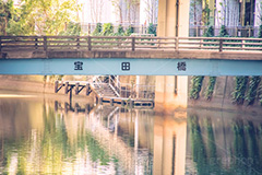 宝田橋,橋,高架橋,高架,千代田区,九段下,日本橋川,東京,tokyo,フルサイズ撮影