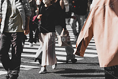 雑踏,都会の雑踏,都会,都心,東京,人混み,混雑,横断歩道,街角,街角スナップ,混む,人々,渡る,歩く,通勤,通学,足,交差点,人物,japan,フルサイズ撮影