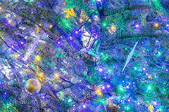 光り輝くクリスマスツリー,クリスマスツリー,イルミネーション,イルミ,電飾,電球,発光ダイオード,冬,キラキラ,綺麗,きれい,キレイ,煌,輝,デート,クリスマス,飾り,デコレーション,イベント,モミの木,もみの木,オーナメント,ボール,ベル,illumination,tree,LED,CHRISTMAS,Xmas,ornament,bell,フルサイズ撮影
