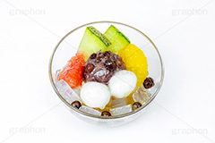 あんみつ,蜜豆,みつまめ,寒天,かんてん,フルーツ,オレンジ,メロン,グレープフルーツ,ピンクグレープフルーツ,和菓子,スイーツ,デザート,おやつ,休憩,甘味,甘味処,白玉,あんこ,あずき,粒あん,つぶあん,小豆,和,和風,和食,お菓子,菓子,japan,フルサイズ撮影