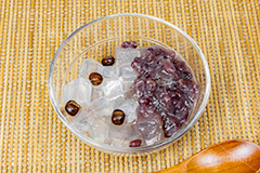 みつ豆,みつまめ,あんみつ,蜜豆,寒天,かんてん,和菓子,スイーツ,デザート,おやつ,休憩,甘味,甘味処,小豆,和,和風,和食,お菓子,菓子,japan,フルサイズ撮影