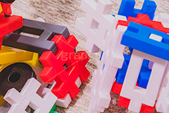 遊び途中のブロック,ブロック,おもちゃ,玩具,知育,知育玩具,積む,散らかる,途中,片付け,片づけ,幼児,こども,子供,キッズ,TOY,kids,block