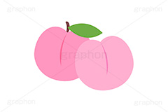 桃,もも,モモ,ピーチ,フルーツ,果実,果物,デザート,挿絵,挿し絵,fruit,autumn,peach
