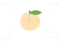 白桃,もも,桃,モモ,ピーチ,フルーツ,果実,果物,デザート,挿絵,挿し絵,fruit,autumn,peach