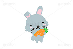 大好物,うさぎキャラクター,イースター,干支,卯年,お正月,正月,年賀状,うさぎ,ウサギ,卯,兎,兔,ラビット,冬,行事,イラスト,キャラクター,動物,小動物,ポップ,可愛い,かわいい,カワイイ,にんじん,ニンジン,キャロット,人参,野菜,挿絵,挿し絵,newyear,illustration,POP,winter,rabbit,carrot,卯年年賀状